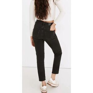 MADEWELL Black Classic Straight Jeans